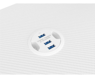 Genesis Biurko gamingowe HOLM 320 RGB białe - 1077883 - zdjęcie 6